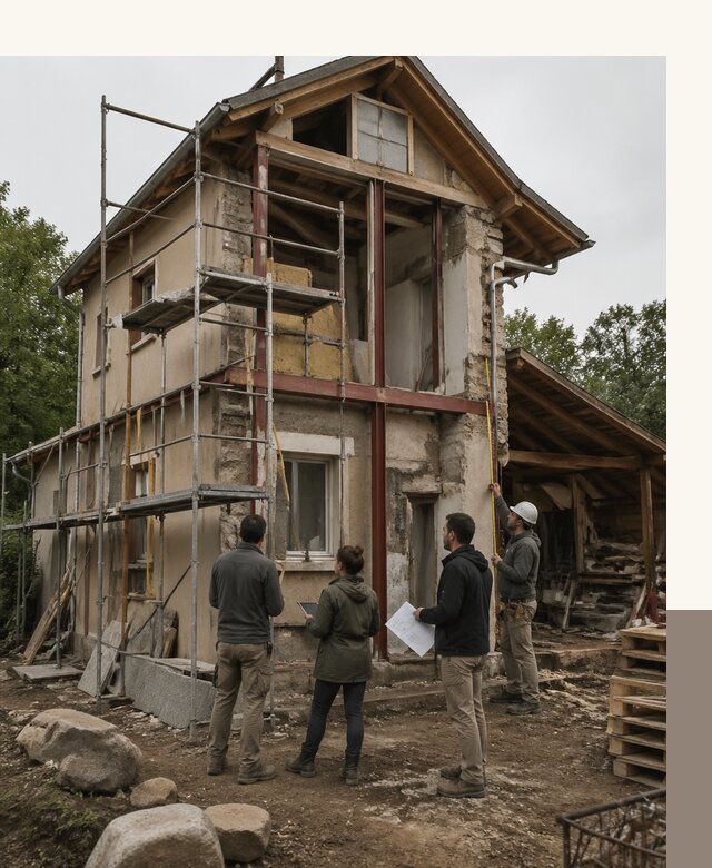 Реконструкция загородного дома под ключ в Сегеже от бюро