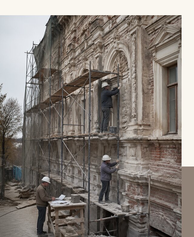 Реставрация объектов культурного наследия под ключ в Сегеже